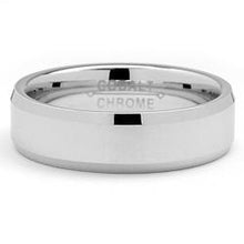 6MM High Polish Men's Cobalt Chrome Ring Wedding Band  Sizes 6 to 12
