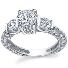 Women's 1.5Ct Sterling Silver Wedding Engagement Ring Cubic Zirconia Sizes 5-9
