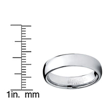 5MM Classic Dome Men's Tungsten Carbide Ring Wedding Band sizes 5 to 15