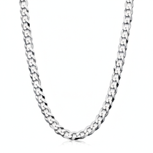 Men's 4MM Sterling Silver 925 Italian Curb Chain Necklace 16