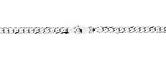 Men's 3.5MM Sterling Silver 925 Italian Curb Chain Necklace 16