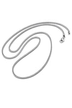 Unisex Sterling Silver 925 Italian Franco Chain Necklace 1.5MM 16
