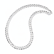 Men's 9MM Sterling Silver 925 Italian Curb Chain Necklace 20