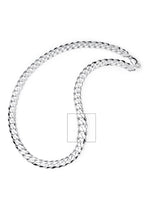 Men's 7MM Sterling Silver 925 Italian Curb Chain Necklace 20