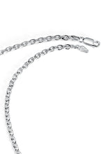 925 Sterling Silver Italian 3MM Diamond-Cut Anchor Chain Necklace